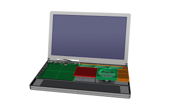 Universal Laptop&amp;MBoard Construction